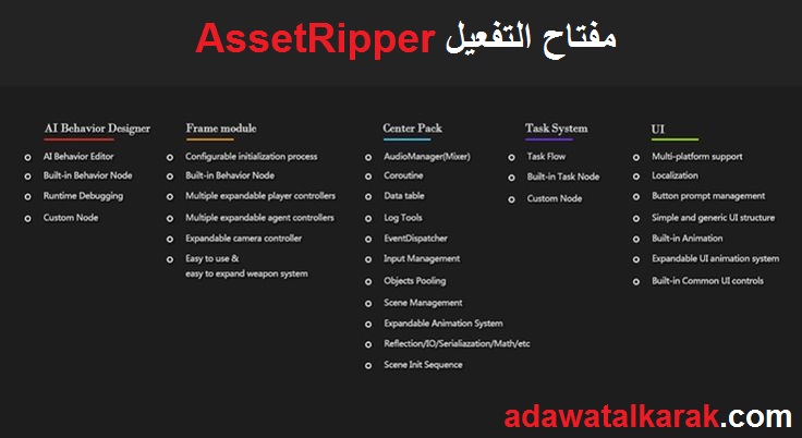 AssetRipper الكراك زائد مفتاح التفعيل